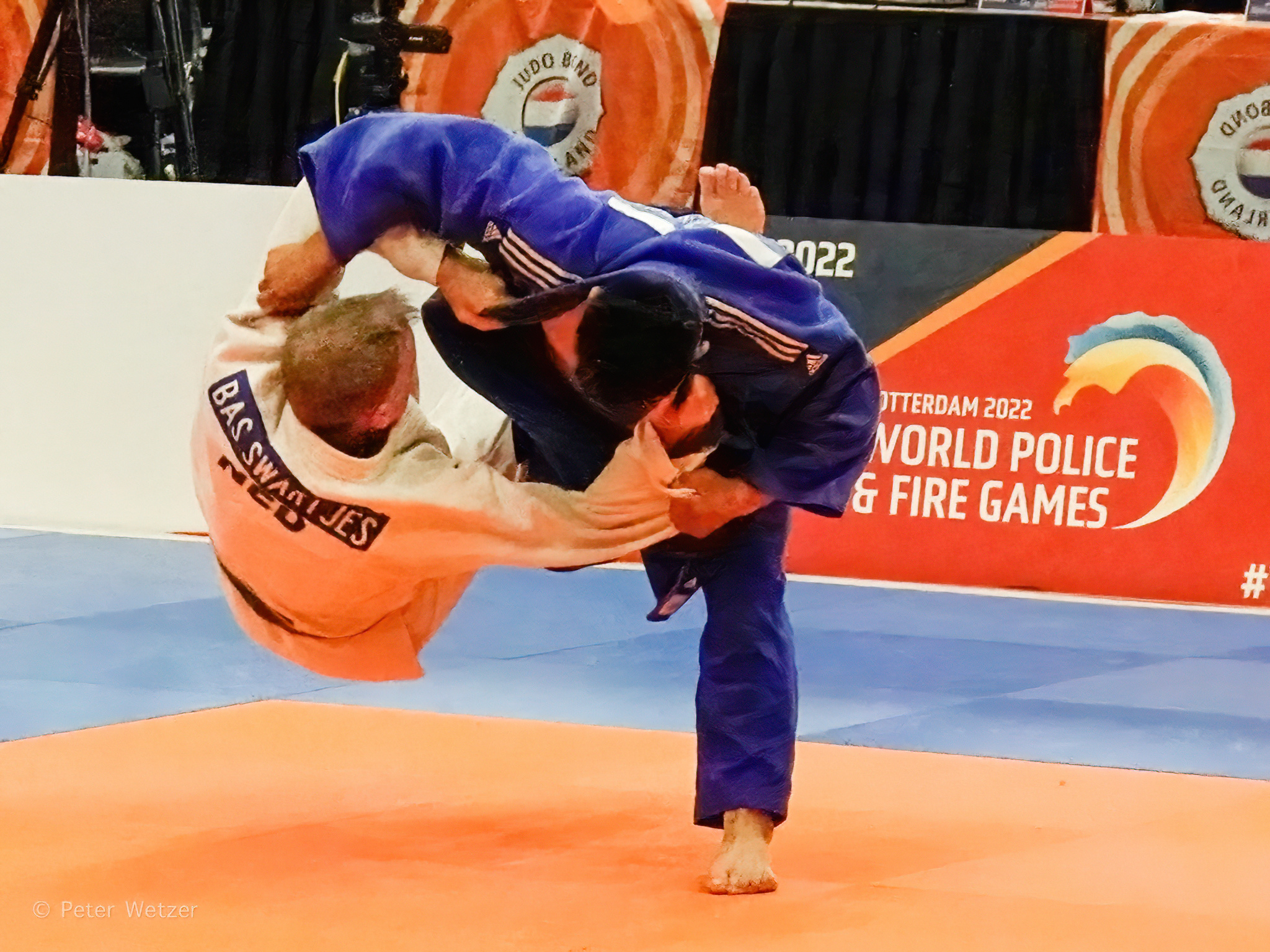 25.07.2022 Judo bij de World Police & Fire Games te Rotterdam